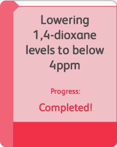 Removing 1,4-dioxane – tracking well