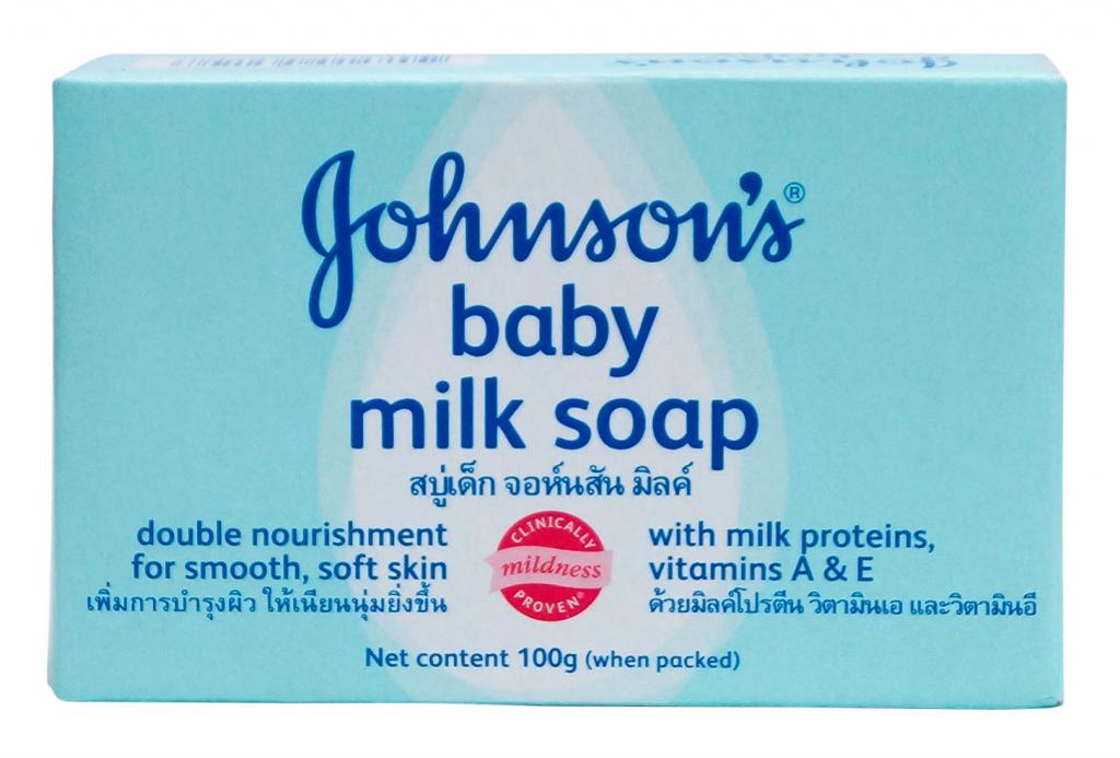 JOHNSON’S® baby milk soap